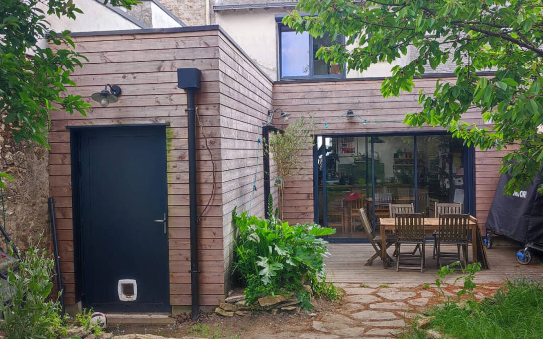 extension sur jardin